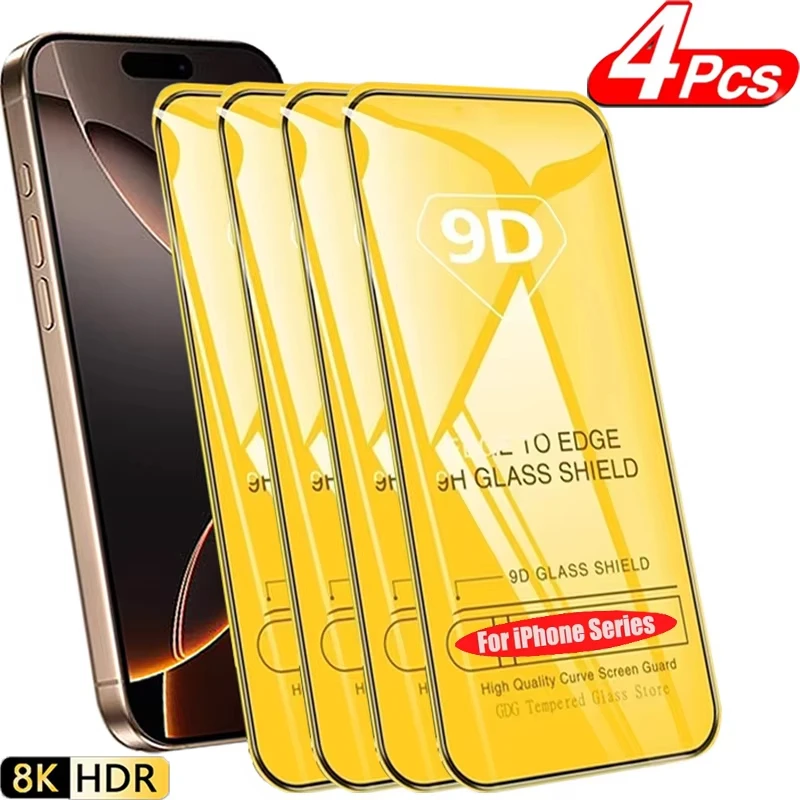 1-4PCS 9D for Samsung S24 Ultra S23 S22 S21 Plus FE 5G Protective Glass M32 M31 M30 M21 S10 Lite S10E Protector Tempered Glass