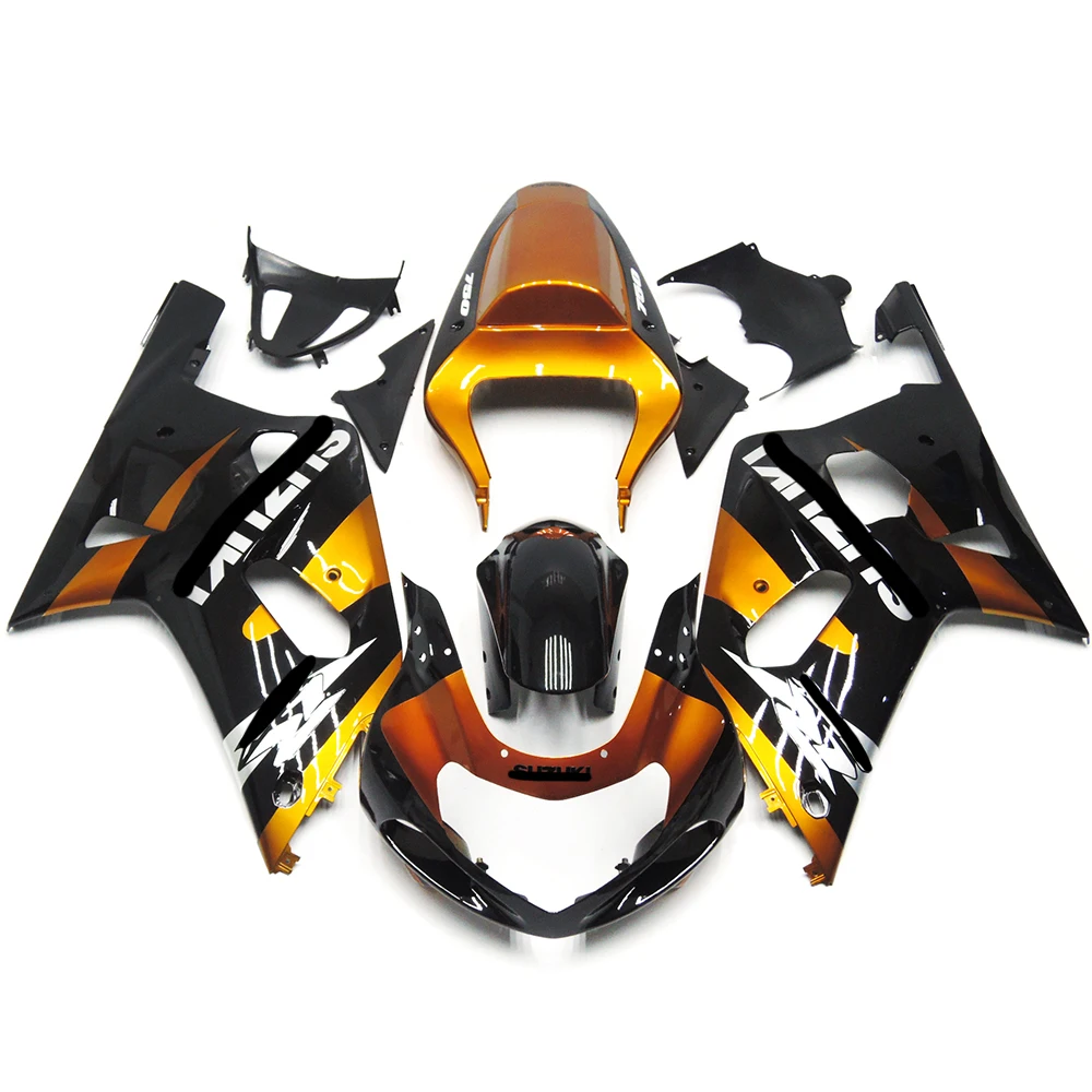 

Мотоциклетный полный комплект обтекателей для SUZUKI GSXR GSXR600 GSXR750 K1 K2 K3 2000 2001 2002 2003 ABS пластиковый Инжекционный кузов