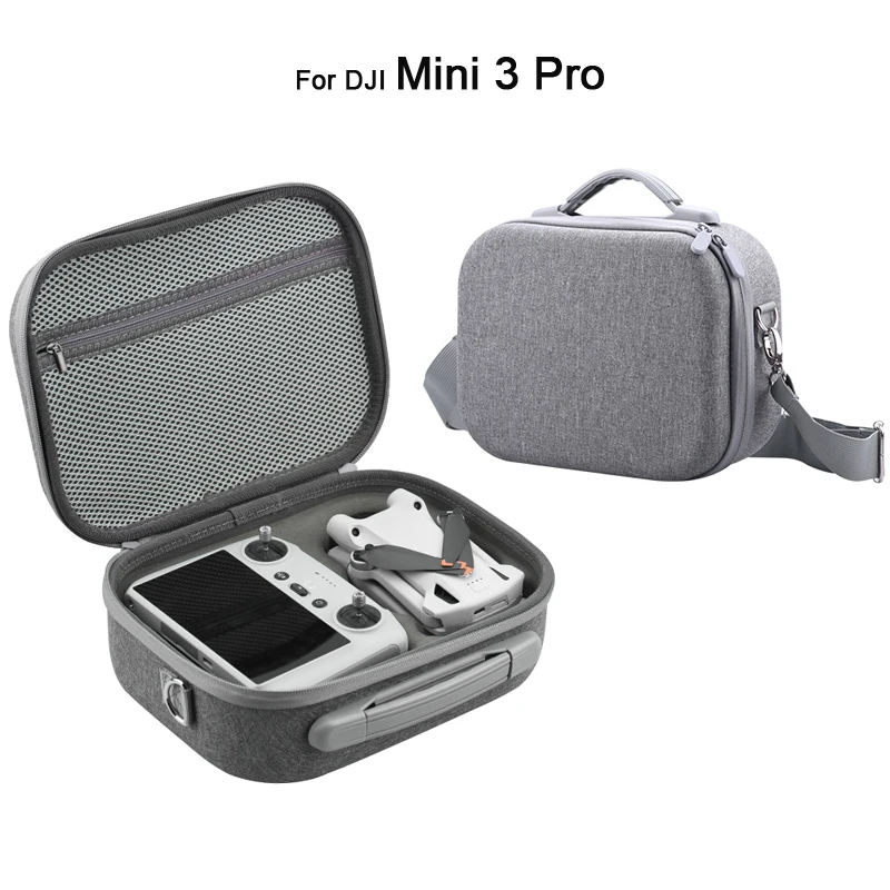 

Сумка для хранения DJI Mini 3 Pro, сумка на плечо для корпуса дрона с дистанционным управлением, портативная Пылезащитная дорожная сумка, аксессу...