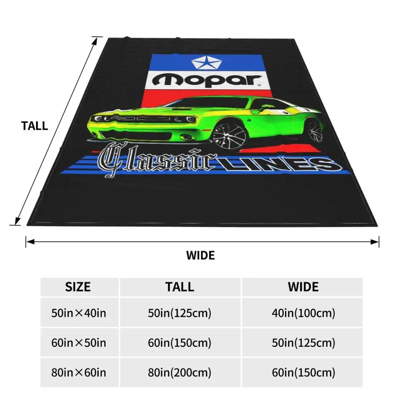 Новинка одеяло Dodge Challenger Mopar Classic Lines бархатное постельное белье легкое покрывало