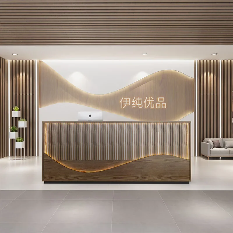 Студийная мебель для салона ресепшн стол ресторана приема магазина роскошный