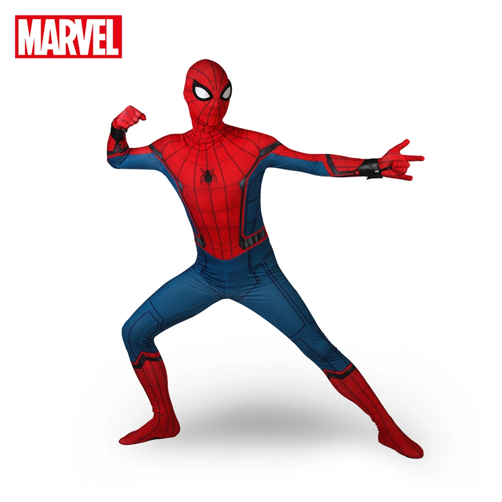 Костюм Человека-паука Marvel Питер Паркер костюм возвращение домой гражданская