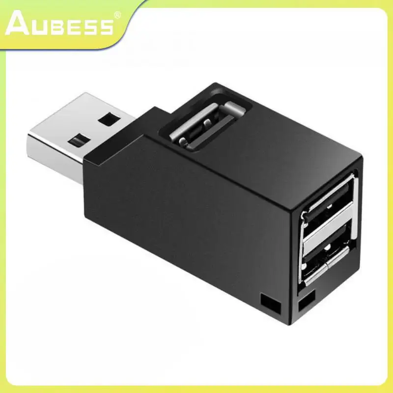 

Mini Portable 2.0 Hub Adapter Plug And Play Fast Data Transfer Usb Converter 480mbps Portable Pc Accessories Small Usb3.0 Hub