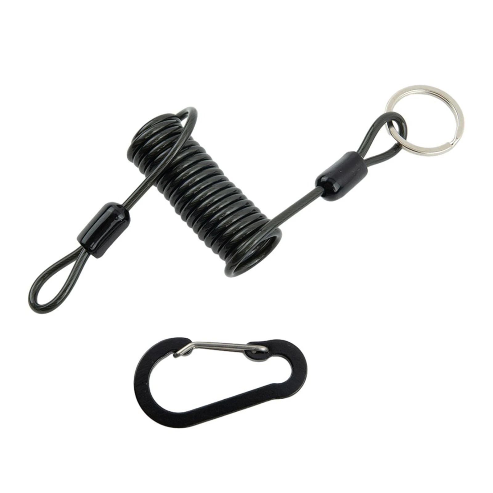 

Brand New Durable High Quality Hot Sale Practical Wire Spring Rope Anti-lost Equipment Stainless Steel + Plastic