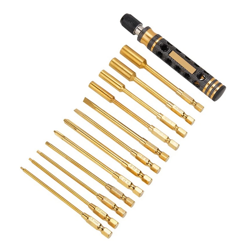 

Hexagon Screwdriver Hex Key Hex Screws Wrench Tool Phillips Slotted Screwdriver For RC Car Airplane Drone Repair Tool