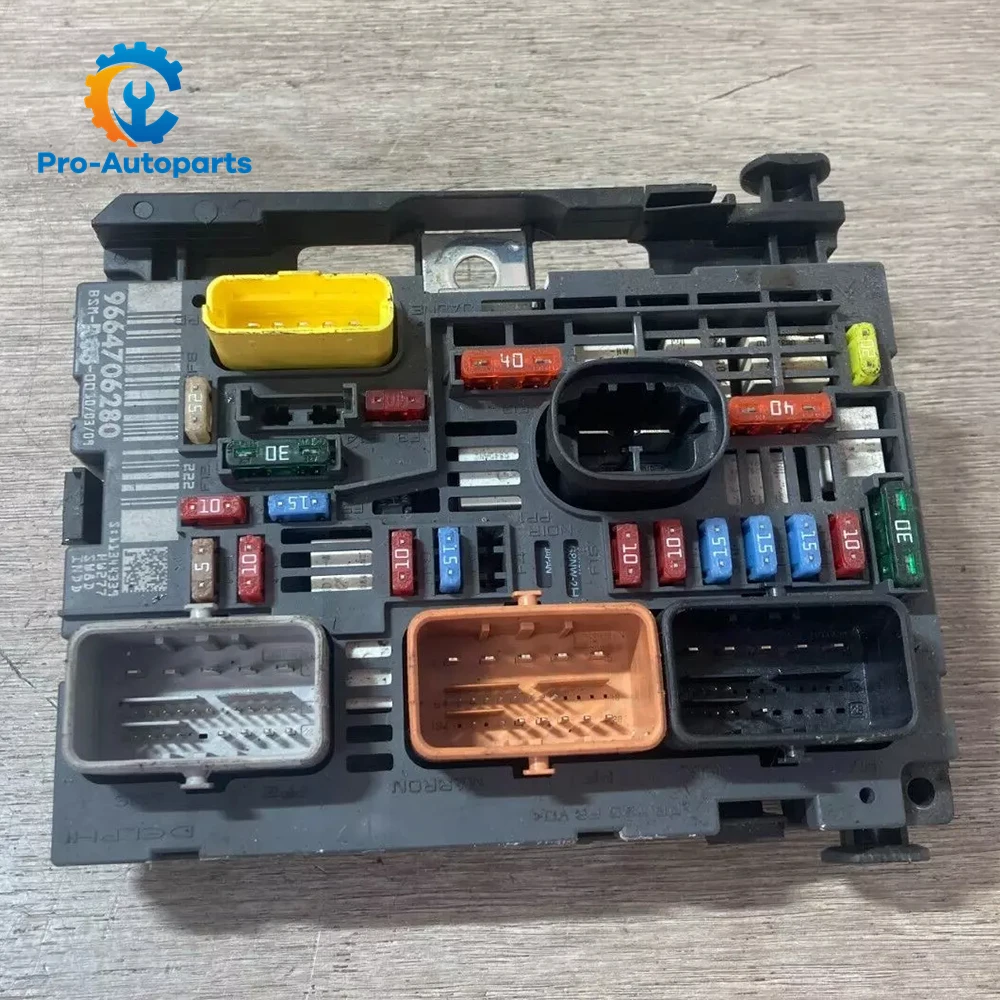 9664706280 Совершенно новый блок предохранителей двигателя в сборе для Peugeot 307 308 408 807