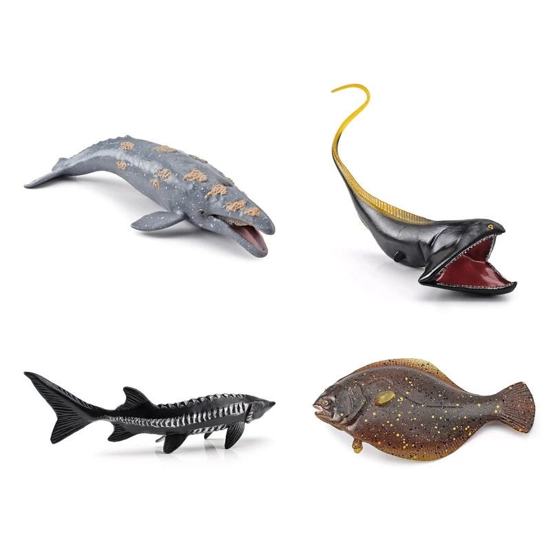 

Statue Figure Sea Wildlife Animal Model Car Decoration Replica Hobby Collections Baking Accs Class Learning Props