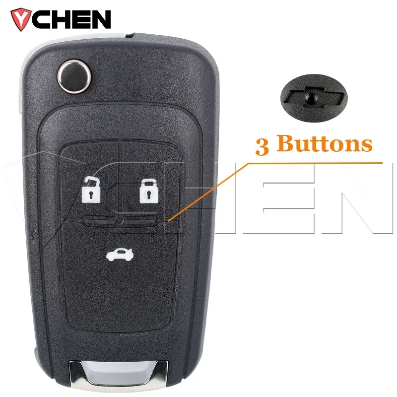 

Чехол для автомобильного ключа для Buick Chevrolet Cruze Epica Lova Impala Aveo Malibu Sail Orlando Trax Spark, корпус дистанционного брелока с логотипом
