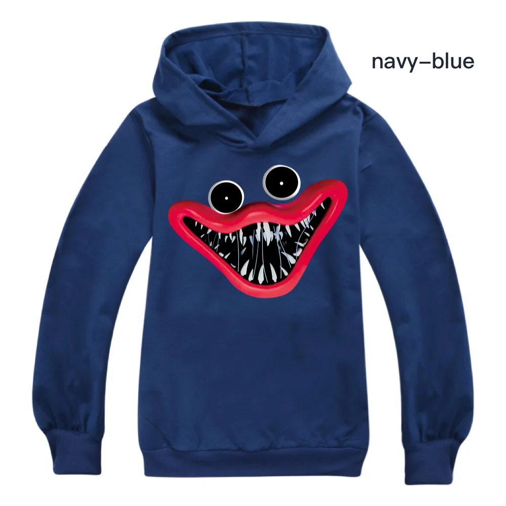 

Fall/Winter Children's Sweatshirt Boys Costumes Cosplay Hoodie Poppy Playtime Long Sleeve Jacket Sweater Hoodie Baby Kids Clothe