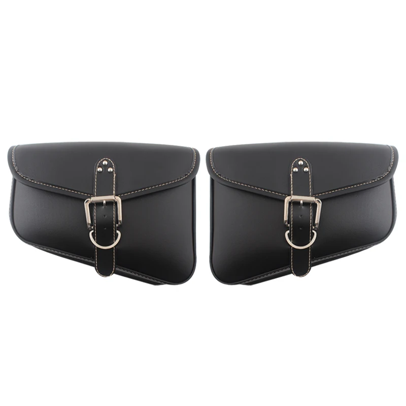 

Universal Motorcycle Saddlebags Side Tool Pouch Luggage Storage Bags Saddle Bags For Honda Yamaha Harley Bobber Cruiser Chopper