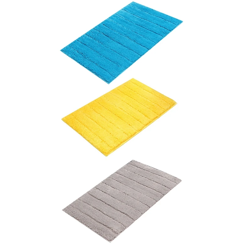 

Rug Absorbent Non-Slip Rug European T-Strip Bathroom Mat Carpet Home Door