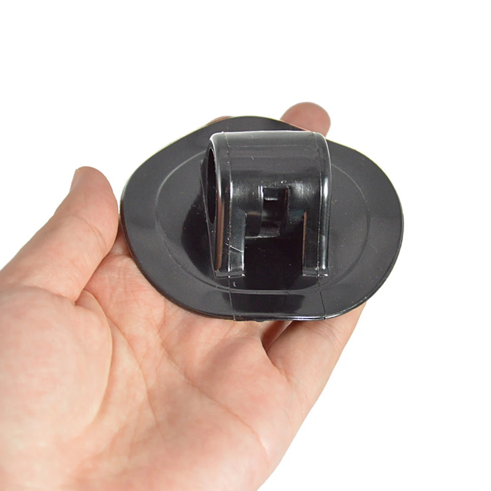 

Fixing Hook Fixed Hook Mount Kayak 2pcs Accessories Black Canoe Rubber Inflatable Boat 2.5 Cm Water Acessories