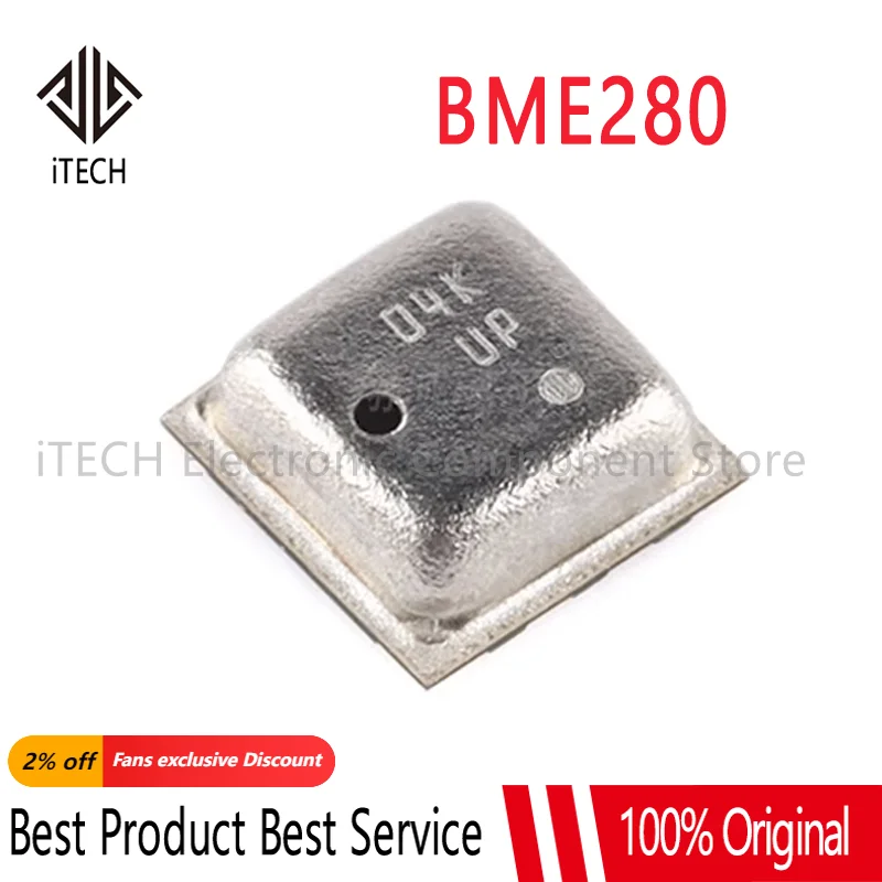 

5PCS/LOT BME280 BME-280 LGA-8 New original high-precision atmospheric pressure temperature and humidity sensor