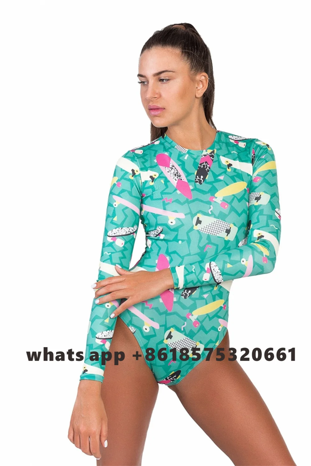 Рисунок 4 - Женский слитный купальник Wave Harmony