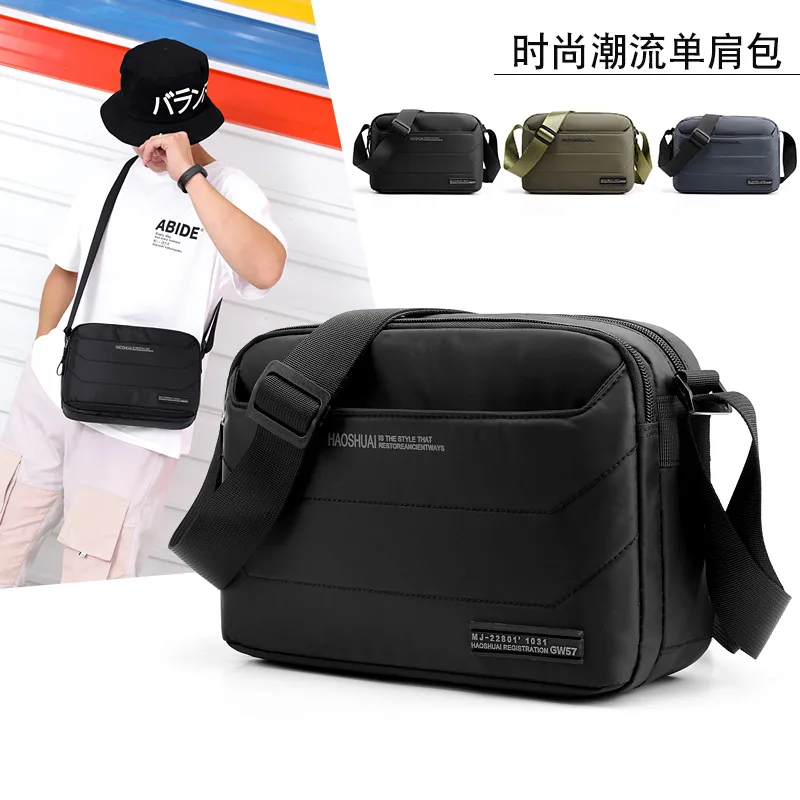 New men's Single Shoulder Bag Fashion Leisure Male Package Multifunctional Nylon bag Sports Bag