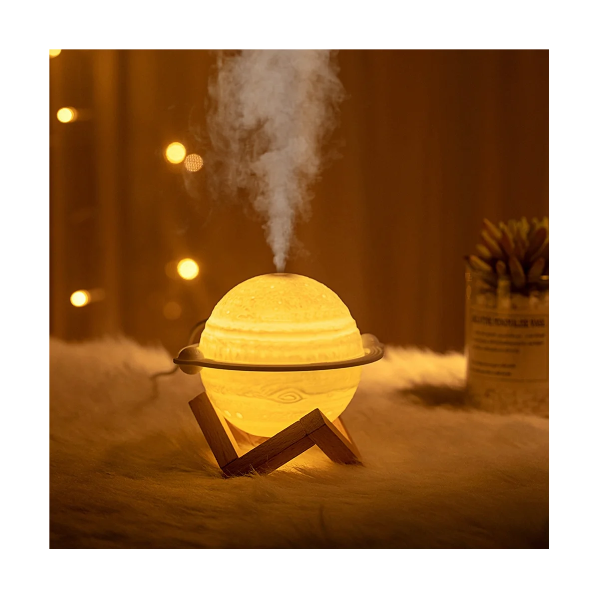 Увлажнитель воздуха с изображением Юпитера планеты Луны 200 мл