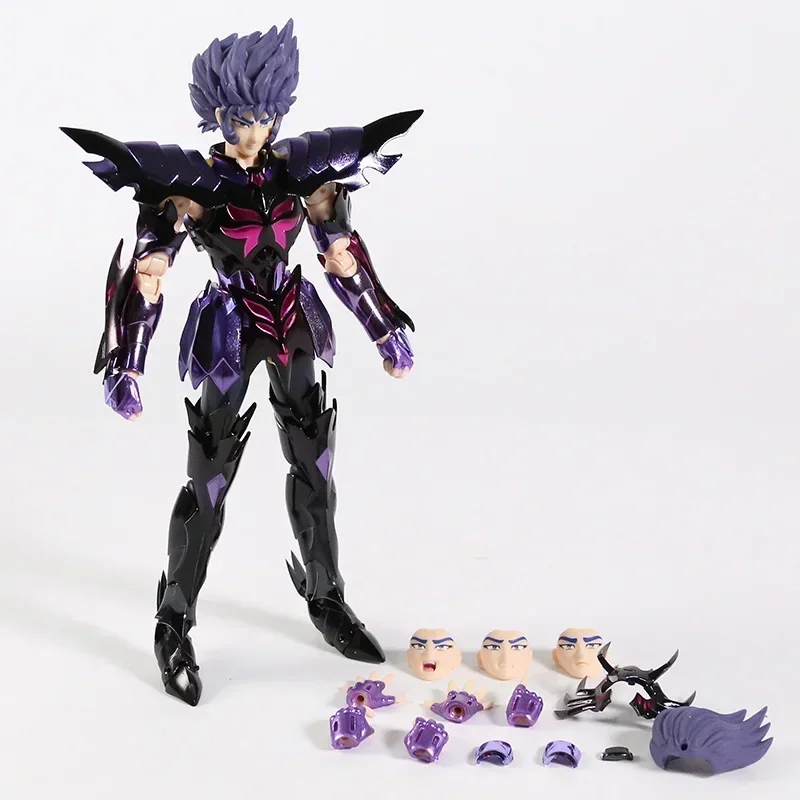 В наличии Saint Seiya Cloth Myth MST Cancer Deathmask Dark Metal Аниме Фигурка Модель Коллекция