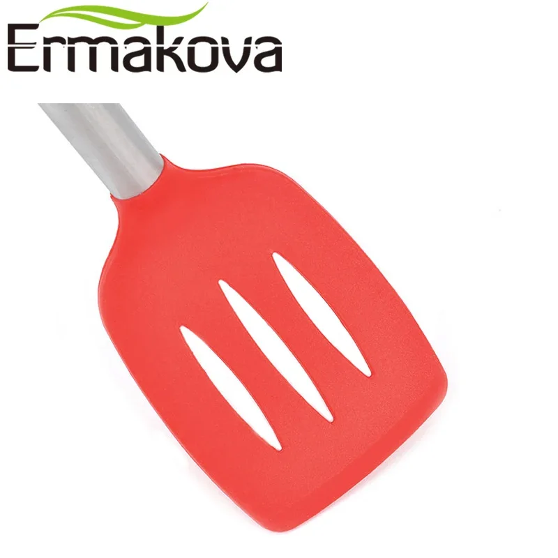 ERMAKOVA 5 шт./компл. силиконовая вилка для макарон лопаточка ковш кухонная ложка