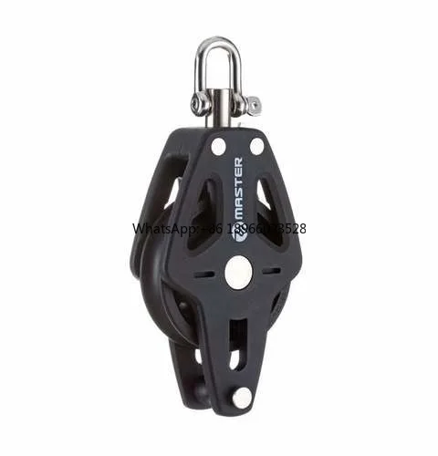 Парусная лодка оборудование 50 мм 2 дюйма одинарный блок маленький для лодки