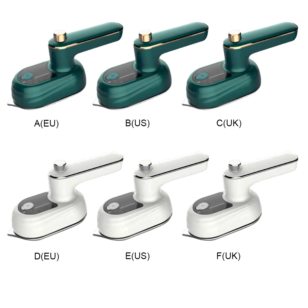 

Electric Ironing Steamer 2 Gears Adjustable with Handle Wet Dry Heat Press Steam Garment Machine Outdoor Hotel Green US Plug