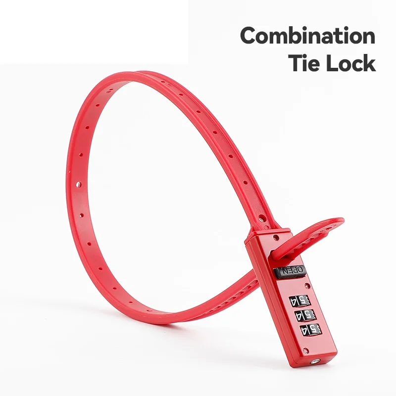 

Bicycle Password Lock Stainless Steel Cable Tie Anti-theft Bike Lock Ultra-light Portable Bike Lock For MTB Road Bicycles