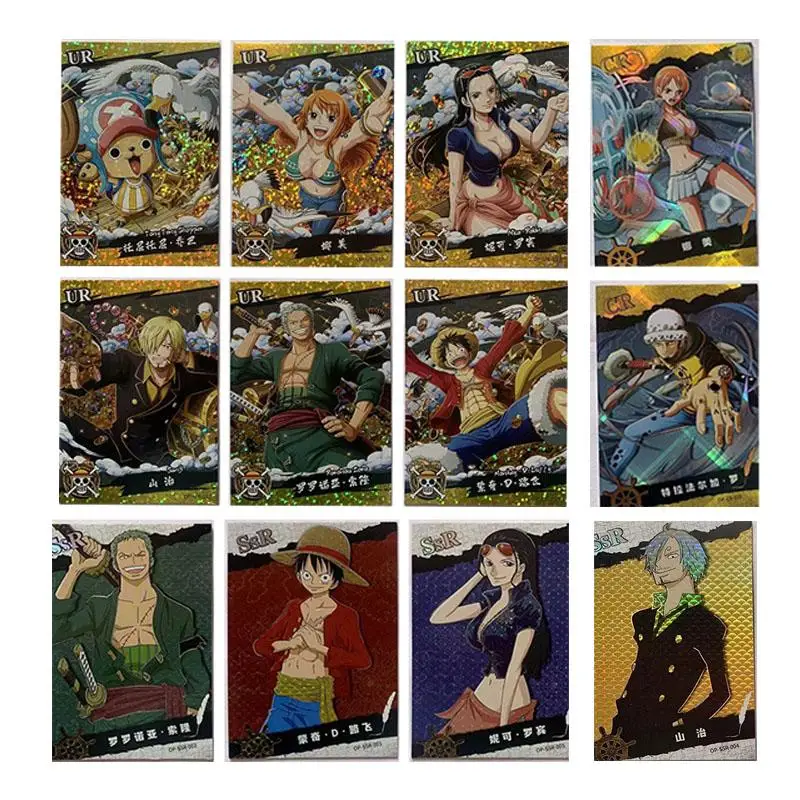 

Аниме One Piece Monkey D. Luffy Roronoa Zoro Ur Cr Ssr коллекция карточных игр Редкие карты детские игрушки сюрприз подарки на день рождения