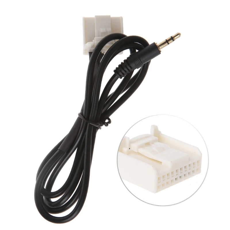 

3.5MM AUX o Radio Male MP3 Player Phone Adapter Cable for F19A