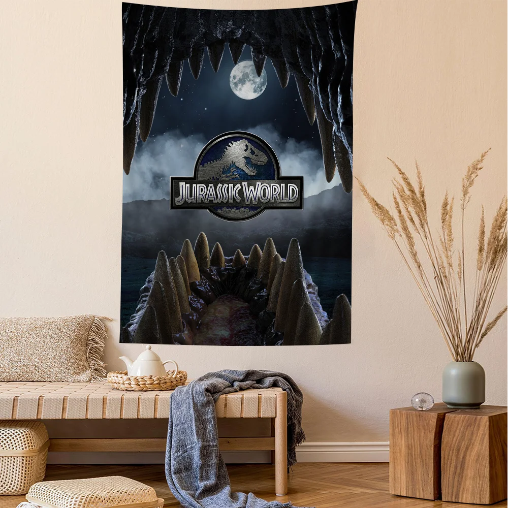J-Jur-assic-Worlds аниме гобелен висит Таро хиппи настенные коврики домашний декор в