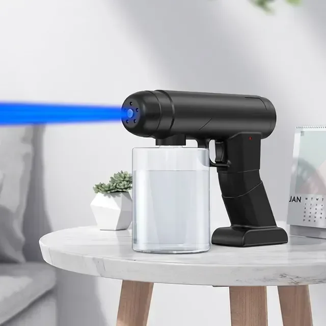 

Disinfection Sprayer Gun Wireless Disinfects Sterilization Blue Light Nano Steam Spray Guns For Home Office