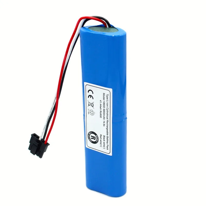 100% новый. Литиевый аккумулятор 14 8 в 12800 мАч 18650 подходит для viomi V2 pro vrvclmb21b и Xiaomi
