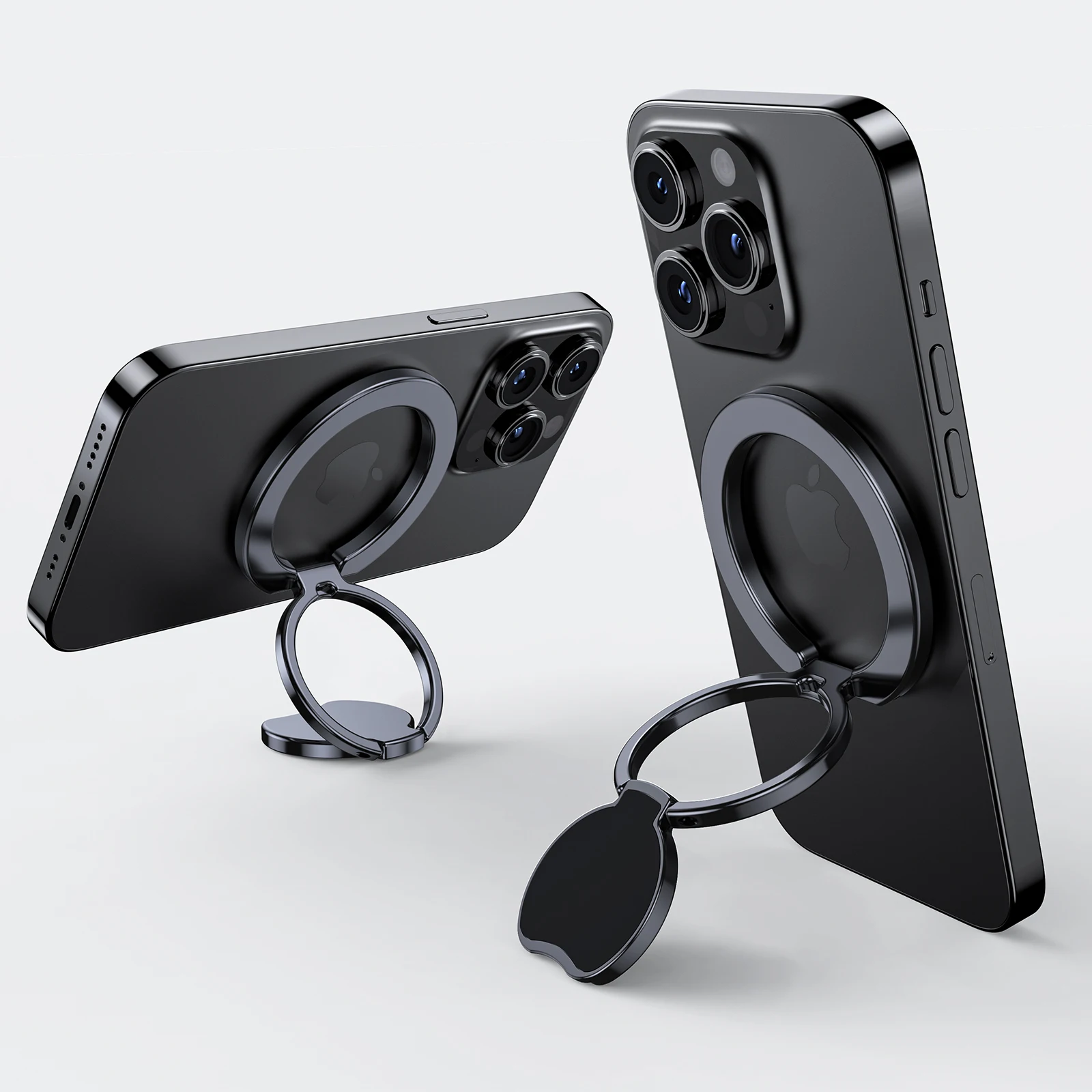 Фото OSSKY H3Pro Магнитное крепление для телефона Универсальный держатель для телефона Мини-держатель на палец Автомобильная приборная панель Настенный настольный кронштейн для смартфона №1