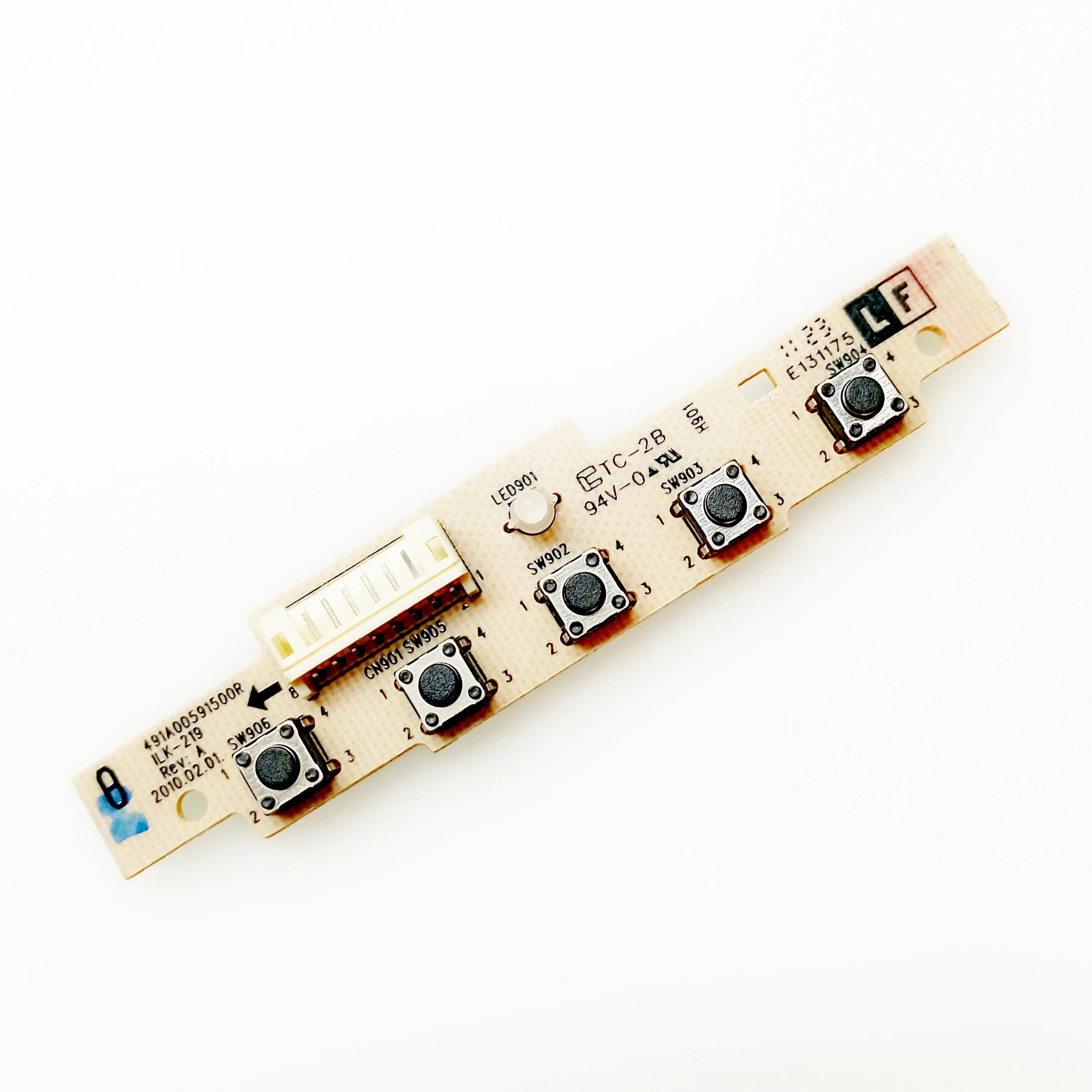 Плата кнопок Viewsonic VA1931WA, VA2231A, 794881500610R, 491A00591500R, ILK-219, Rev:A, б/у