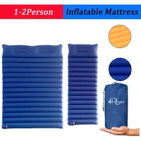 new double camping inflatable mattress outdoor self inflating mats ultralight folding sleeping bed nature hike tourism air pad