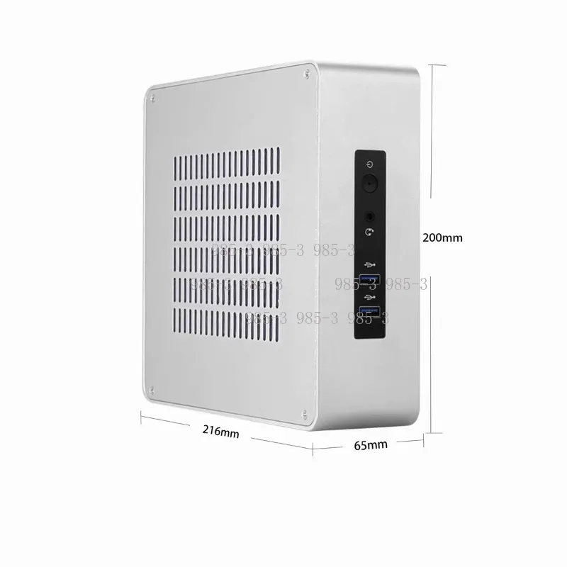 Фото Мини-компьютер Small ITX HTPC R5 5600GT для дома, офиса и игр №3