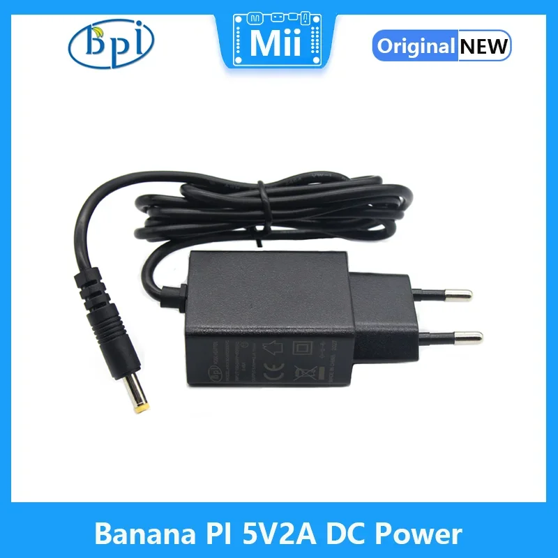 Адаптер Banana Pi BPI M2+/M3/M64/M2M/M2 Ultra/M2 Pro 5V2A постоянного тока США/ЕС