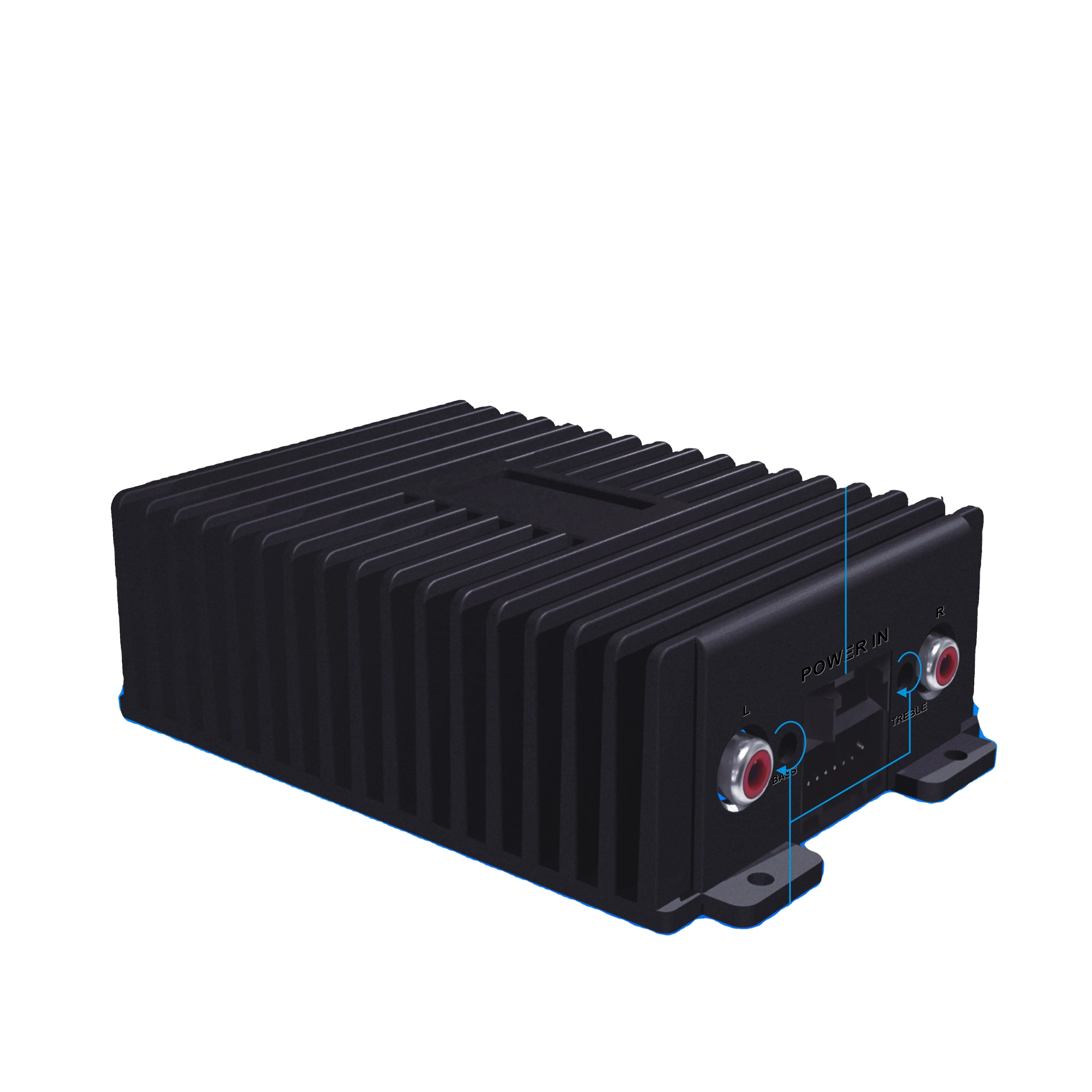 

YZG AB Class 12V Digital Equalizer Sound System Bass Woofer Subwoofer 7500W IC 4 Channel Speaker DSP Audio Car Amplifier