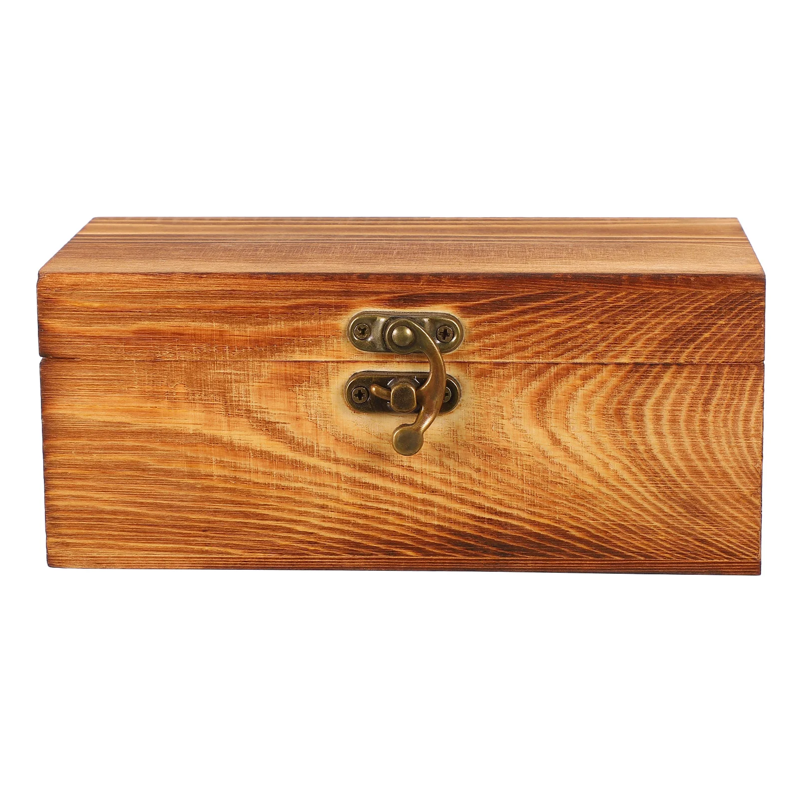 

Box Storage Tea Wooden Sundries Treasure Case Gift Vintage Retro Organizer Makeup Kids Candy Holder Bracelet Container Household