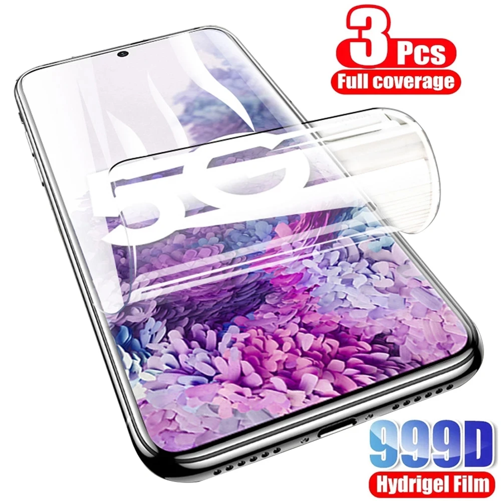 

Гидрогелевая пленка для Samsung Galaxy A12 A22 A32 A42 A52 A52S A72 A51 A71 A13 A23 A33 A53 A73, защитная пленка для экрана, 3 шт.