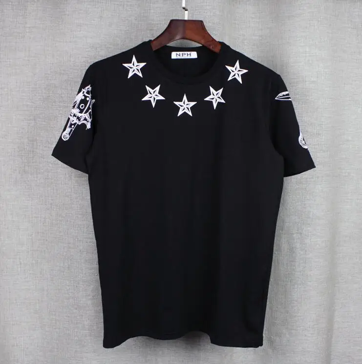 

New High 2022 Unisex 4 7 Print Star T Shirts kanye T-Shirt Hip Hop Skateboard Street Cotton T-Shirts Tee Top Top HIp Hop #B53