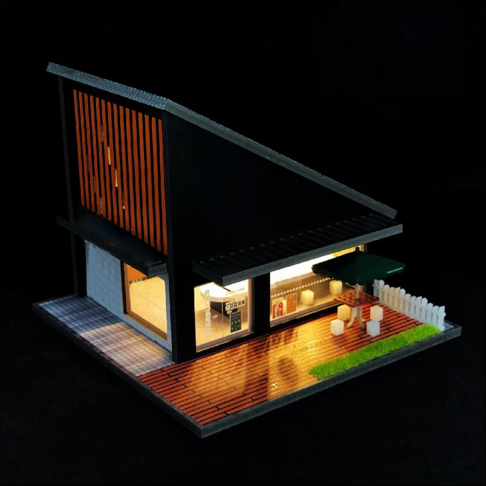 

Светодиодные лампы в гаражном стиле, Диона LAWSON, Звездный кофейник, акриловая модель из ПВХ,