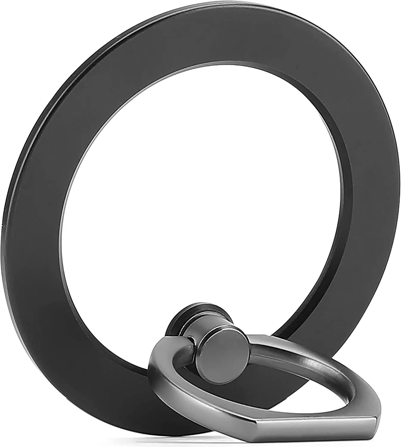 Magnetic Phone Ring Holder for Iphone 14 13 12 Magsafe Accessories Adjustable Finger Ring Grip and Stand,Removable Phone Base