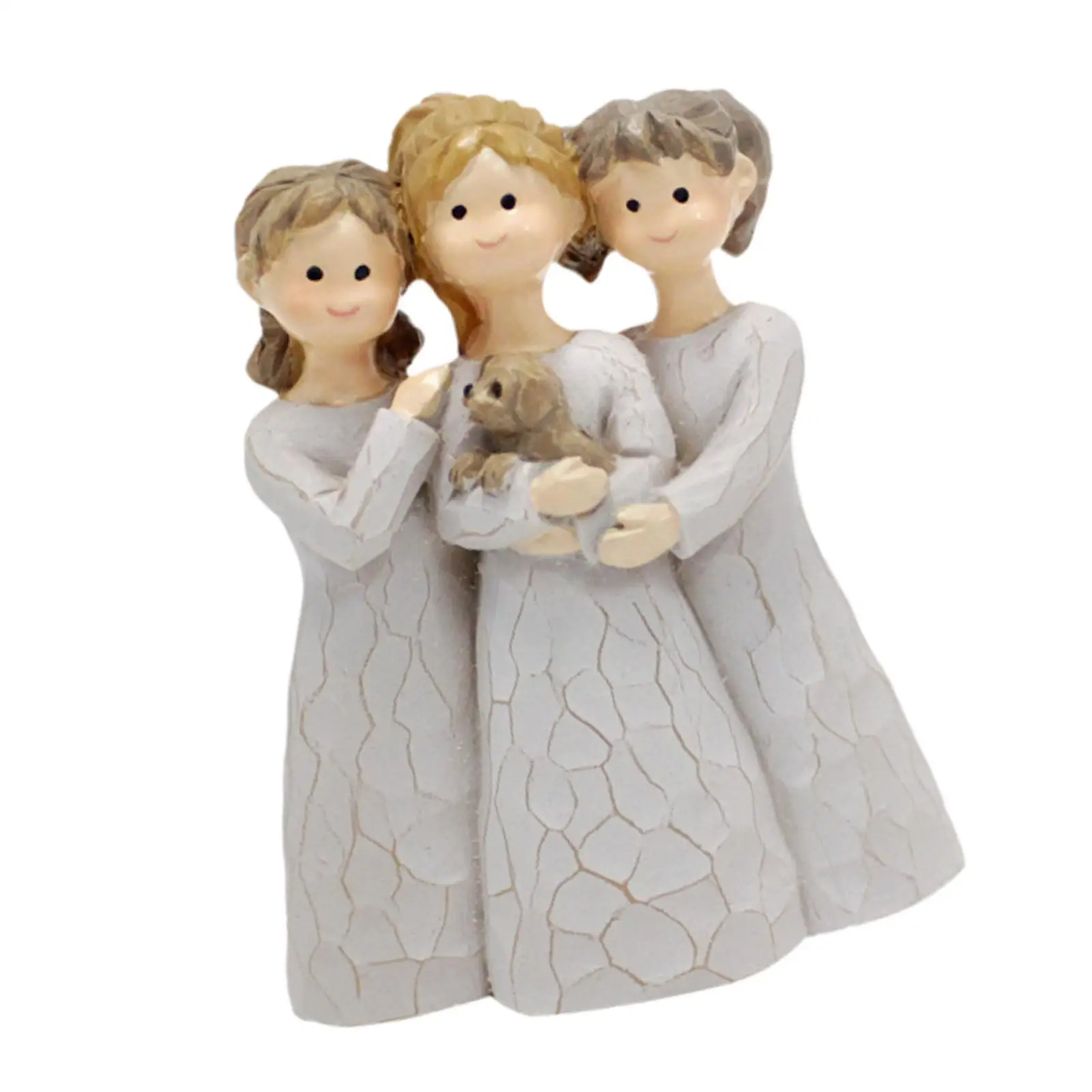 Фигурка сестры ангела украшение комнаты художественные ремесла