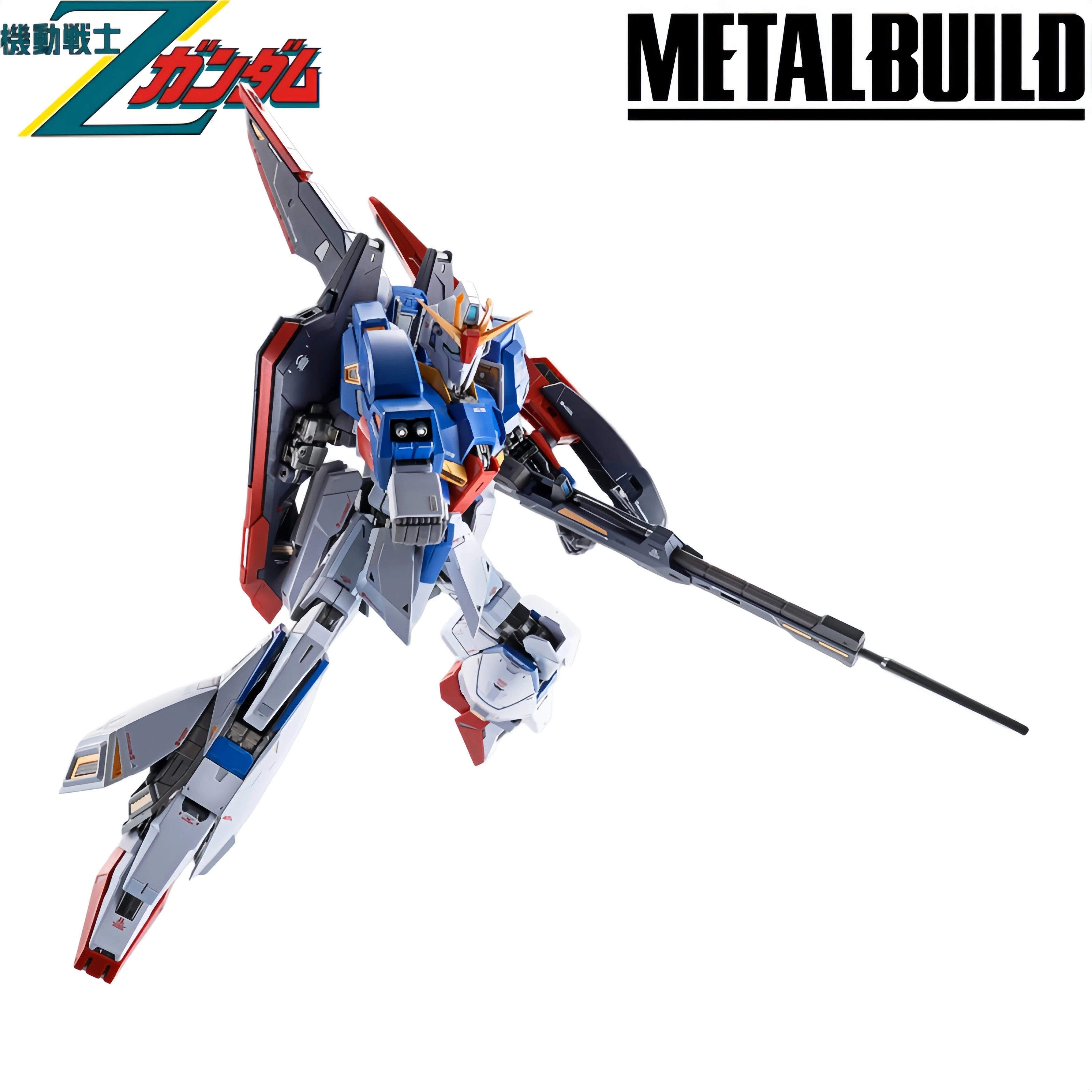 Оригинальная коллекционная модель-фигурка Bandai Metal Build MSZ-006 Zeta Gundam + набор опций Hyper Mega Launcher (art.: 3920dadd0aae7) - 3920dadd0aae7