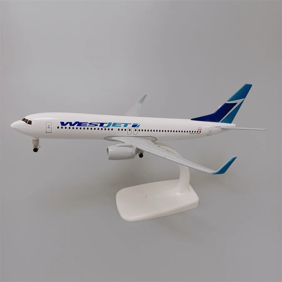 Новинка модель самолета из металлического сплава 20 см воздуховода в Канаде WESTJET