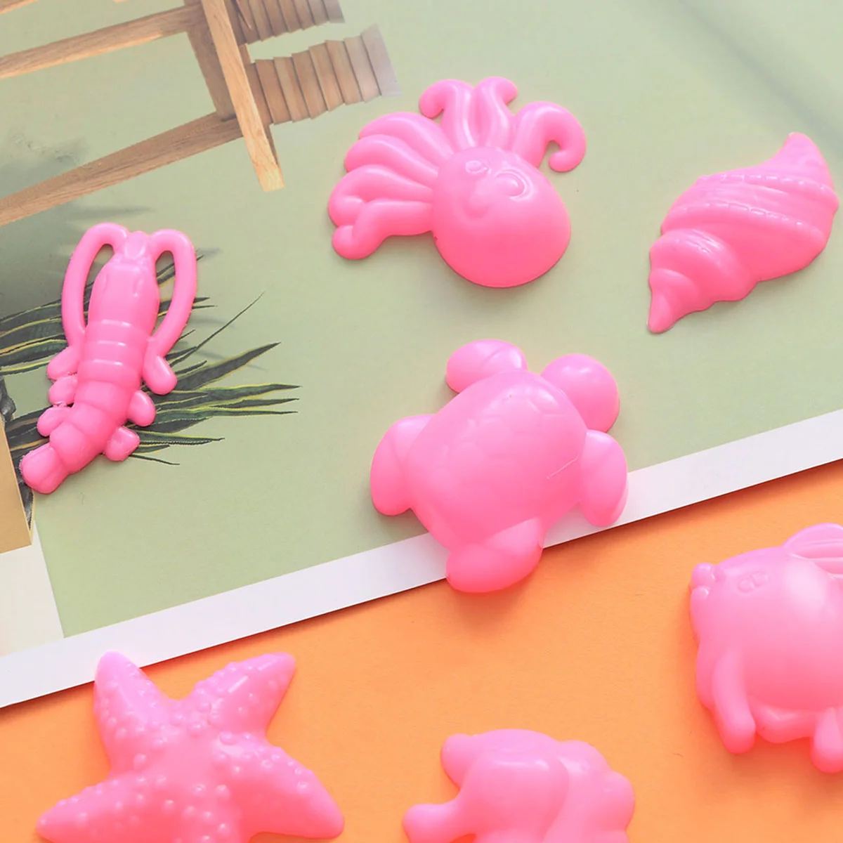 12 шт. формы для песка набор игрушек пляжного лоток форм детей