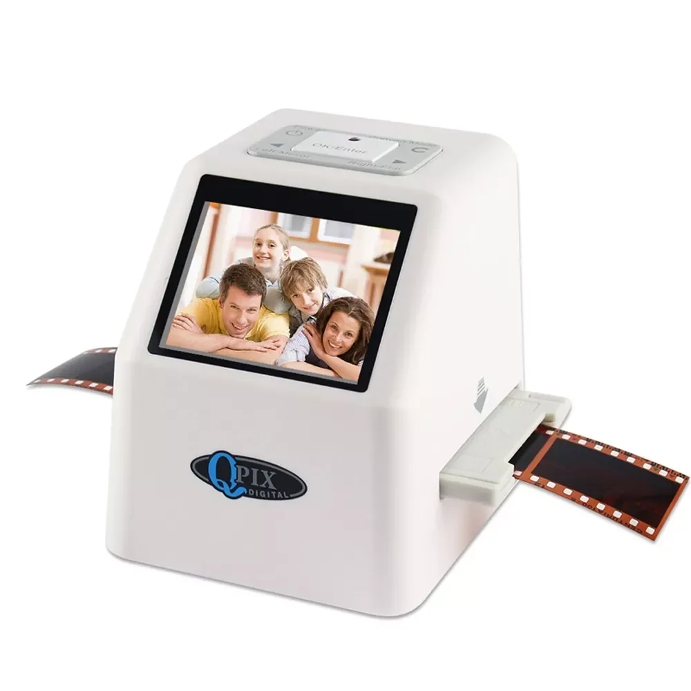 

New Portable 35mm Negative Slide Scanner Film Scanner Resolution 22 Mega Pixels 110 135 126KPK Digital Film Converter with