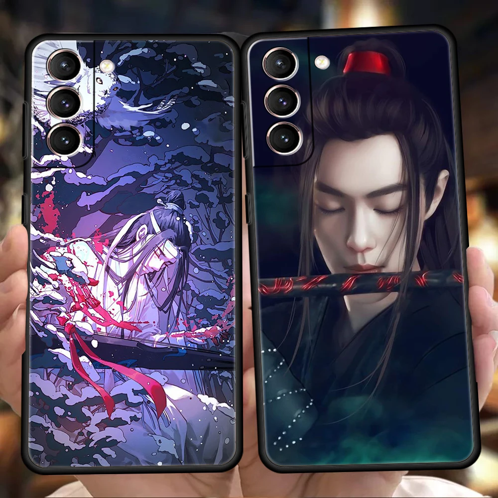 

BANDAI Mo Dao Zu Shi Phone Case For Samsung Galaxy S22 S20 S21 FE Note 20 10 Ultra S10 S10E S9 S8 M21 M22 M31 M32 Plus 5G Cover