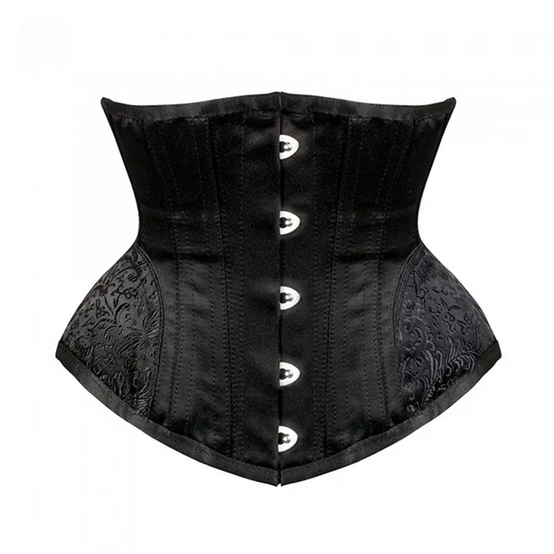 

Curve Shaper Slimming Waist Belt Gothic Bustier Corset Sexy Steampunk Corset Underbust Steel Boned Hourglass Waist Trainer