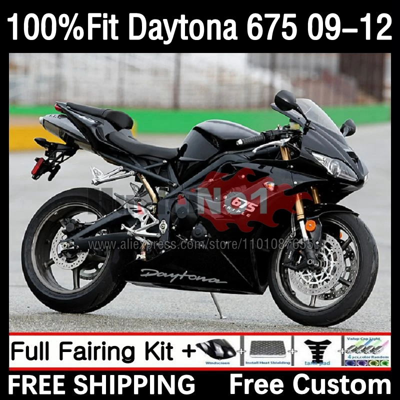 

Обтекатель литьевой формы для Daytona 675 09 10 11 12 46No.71 Daytona675 Daytona 675 2009 2010 2011 2012 OEM комплекты для корпуса черного цвета