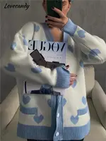 Кардиган с сердечками#1